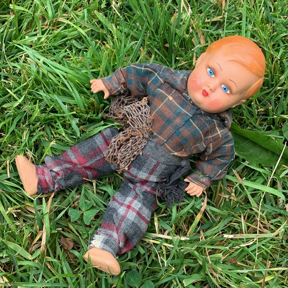 Antique Vintage Collector male boy Doll rare item Italy - Picture 13 of 15